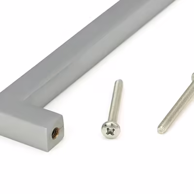 Satin Chrome Albers Pull Handle - Small - Image 3