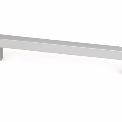 Satin Chrome Albers Pull Handle - Medium - Image 1