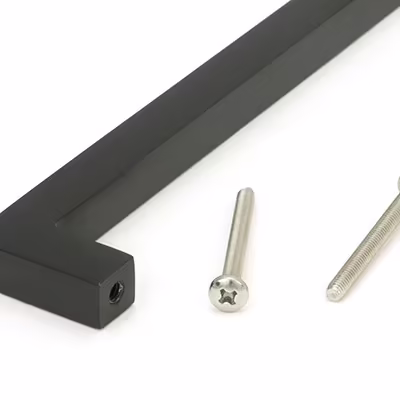 Matt Black Albers Pull Handle - Large - Image 3