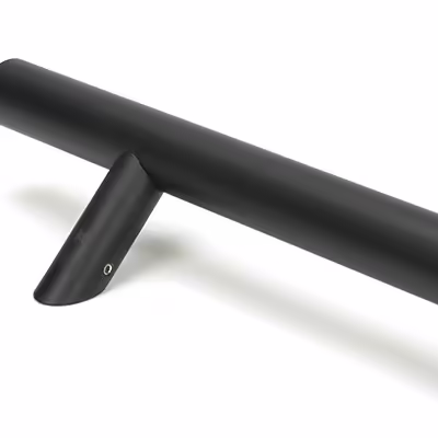 Matt Black (316) 1.2m Offset T Bar Handle Secret Fix 32mm Ø - Image 3