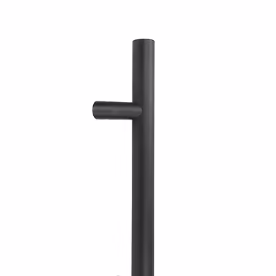 Matt Black (316) 1.5m Offset T Bar Handle Secret Fix 32mm Ø