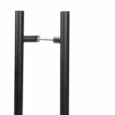 Matt Black (316) 1.5m Offset T Bar Handle B2B 32mm Ø
