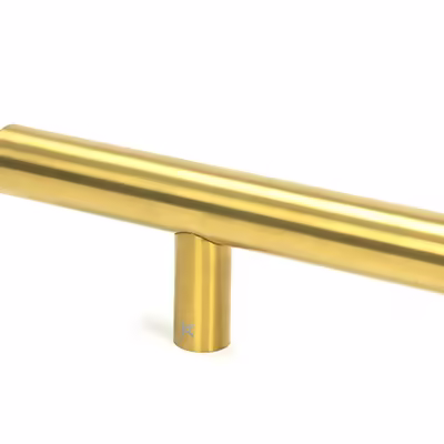 Aged Brass (316) 0.9m T Bar Handle B2B 32mm Ø - Image 3