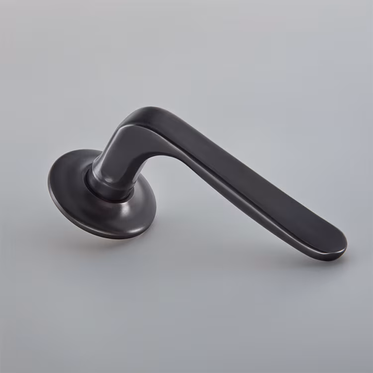 Garde Door Handle on Arc Covered Rose