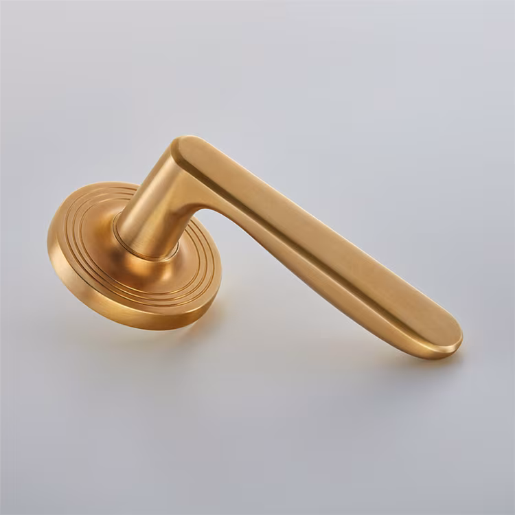 Velo Lever on 65mm Reeded Covered Rose