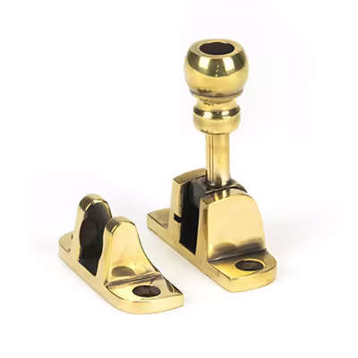Aged Brass Mushroom Brighton Fastener (Radiused)
