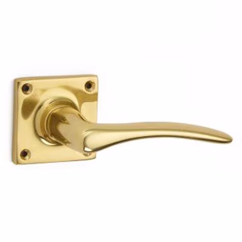 Oaken Lever Latch on Square Rose