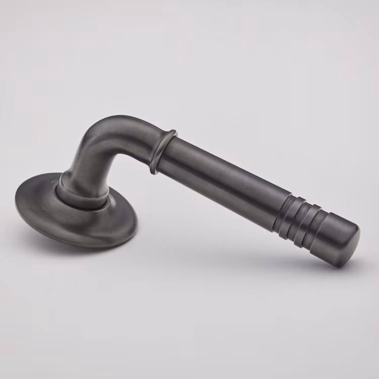 Legacy Door Handle on Arc Rose