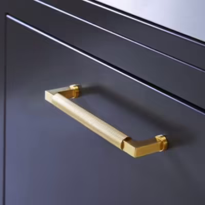 Alexander and Wilks Camille Knurled Cabinet Pull Handle