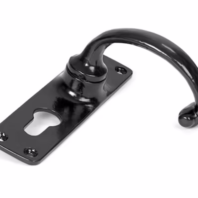 Black MF Lever Euro Lock Set - Image 3