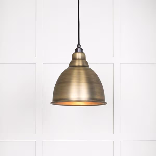 Aged Brass Brindley Pendant