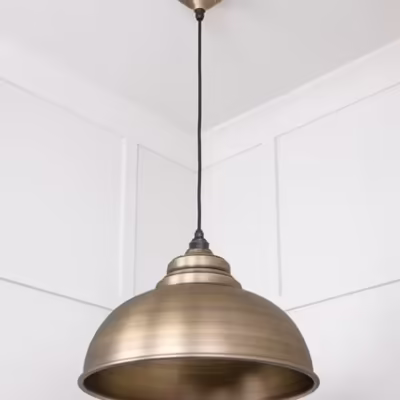 Aged Brass Harborne Pendant - Image 4