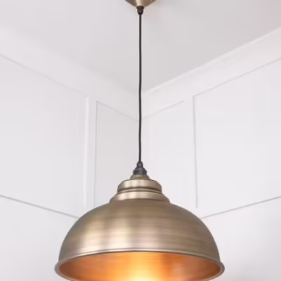 Aged Brass Harborne Pendant - Image 5