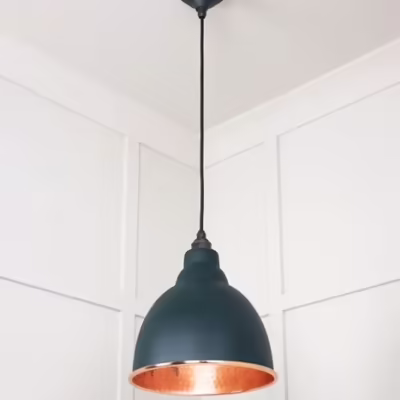 Hammered Copper Brindley Pendant in Dingle - Image 4