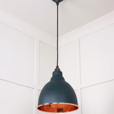 Hammered Copper Brindley Pendant in Dingle - Image 5