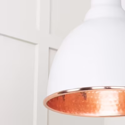 Hammered Copper Brindley Pendant in Flock - Image 6