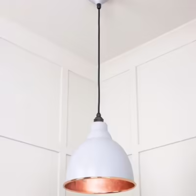 Smooth Copper Brindley Pendant in Birch - Image 4
