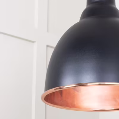 Smooth Copper Brindley Pendant in Elan Black - Image 6
