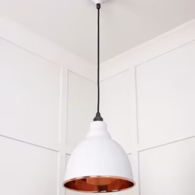 Smooth Copper Brindley Pendant in Flock - Image 5