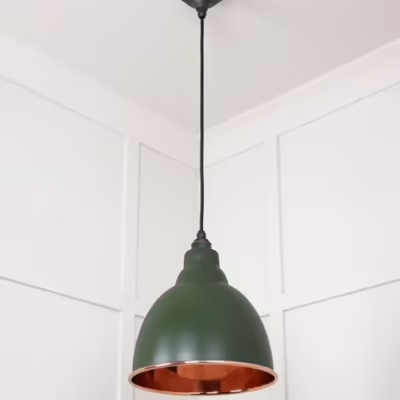 Smooth Copper Brindley Pendant in Heath - Image 5