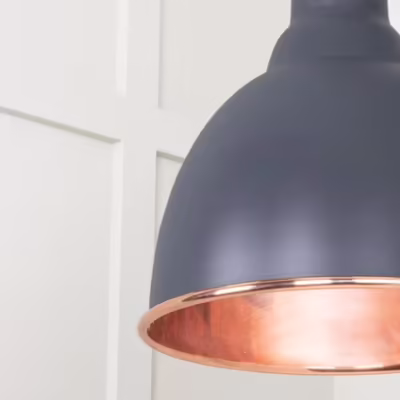 Smooth Copper Brindley Pendant in Slate - Image 6