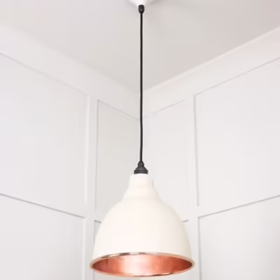 Smooth Copper Brindley Pendant in Teasel - Image 4