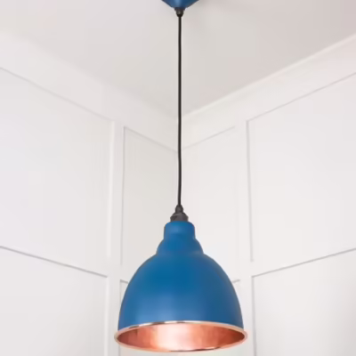 Smooth Copper Brindley Pendant in Upstream - Image 4