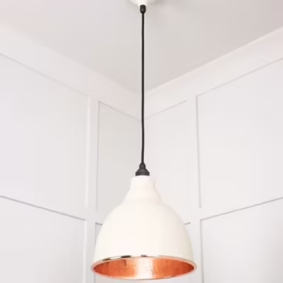 Hammered Copper Brindley Pendant in Teasel - Image 4