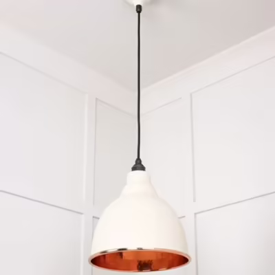 Hammered Copper Brindley Pendant in Teasel - Image 5