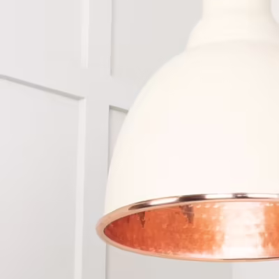 Hammered Copper Brindley Pendant in Teasel - Image 6