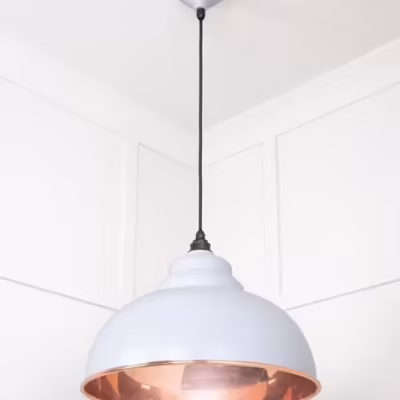 Smooth Copper Harborne Pendant in Birch - Image 4
