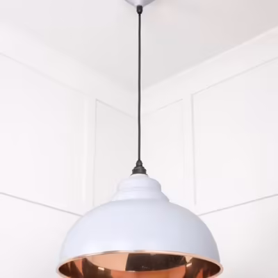Smooth Copper Harborne Pendant in Birch - Image 5
