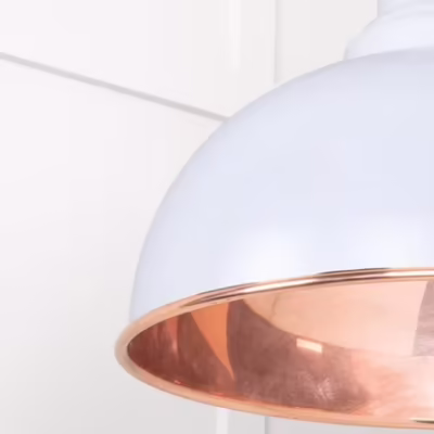 Smooth Copper Harborne Pendant in Birch - Image 6