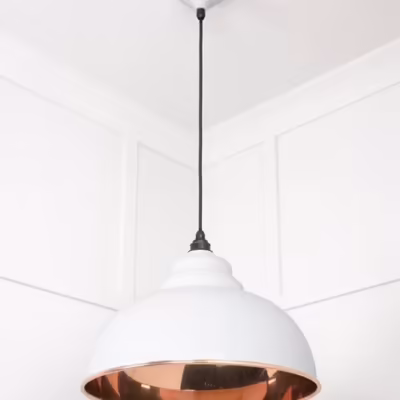 Smooth Copper Harborne Pendant in Flock - Image 5