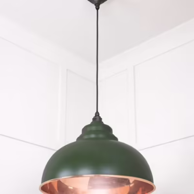 Smooth Copper Harborne Pendant in Heath - Image 4