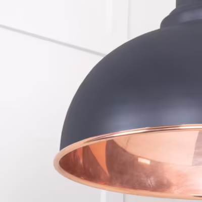 Smooth Copper Harborne Pendant in Slate - Image 6
