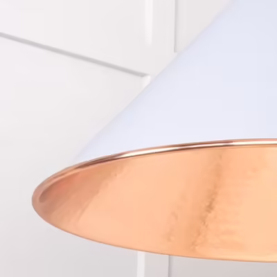 Hammered Copper Hockley Pendant in Birch - Image 6