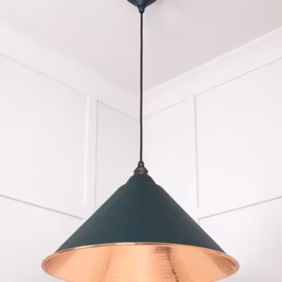 Hammered Copper Hockley Pendant in Dingle - Image 4