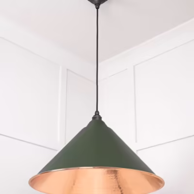 Hammered Copper Hockley Pendant in Heath - Image 4