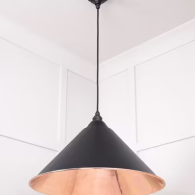Smooth Copper Hockley Pendant in Elan Black - Image 4