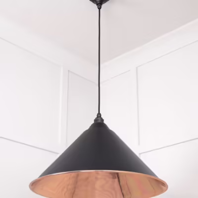 Smooth Copper Hockley Pendant in Elan Black - Image 5