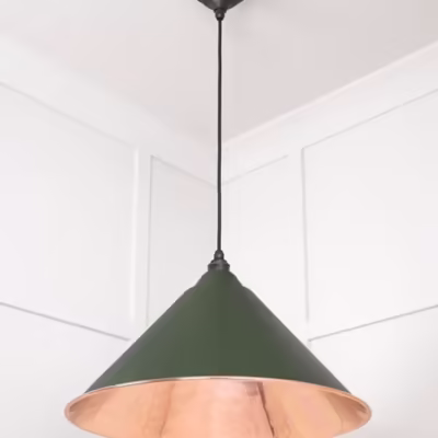 Smooth Copper Hockley Pendant in Heath - Image 4