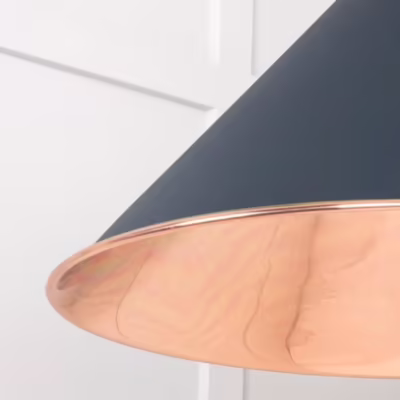Smooth Copper Hockley Pendant in Soot - Image 6
