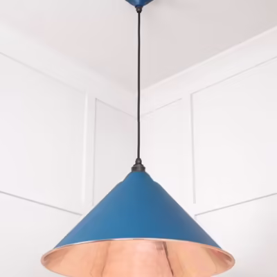 Smooth Copper Hockley Pendant in Upstream - Image 4