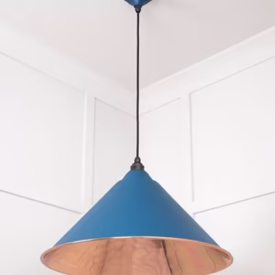 Smooth Copper Hockley Pendant in Upstream - Image 5