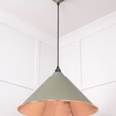 Hammered Copper Hockley Pendant in Tump - Image 5