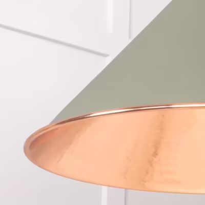 Hammered Copper Hockley Pendant in Tump - Image 6
