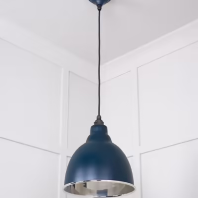 Smooth Nickel Brindley Pendant in Dusk - Image 4