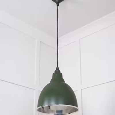 Smooth Nickel Brindley Pendant in Heath - Image 4