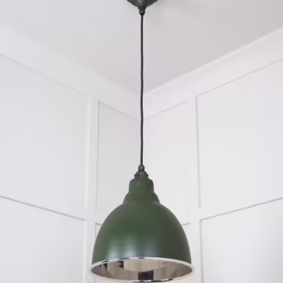 Smooth Nickel Brindley Pendant in Heath - Image 5